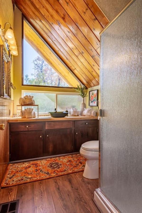 Chalet Bass Lake Chalet By Mono Rock With Hot Tub, Fire Pit, Bbq Grill, Rv And Boat Parking